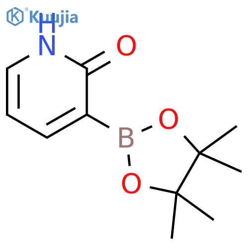 3-(4,4,5,5-tetramethyl-1,3,2-dioxaborolan-2-yl)pyridin-2-ol structure