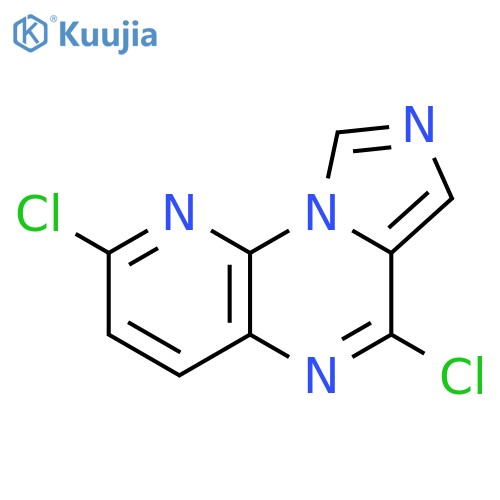 Imidazo[1,5-a]pyrido[3,2-e]pyrazine,2,6-dichloro- structure
