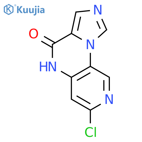 Imidazo[1,5-a]pyrido[4,3-e]pyrazin-4(5H)-one, 7-chloro- structure