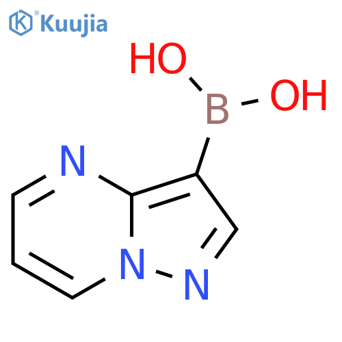 Pyrazolo[1,5-a]pyrimidine-3-boronic acid structure
