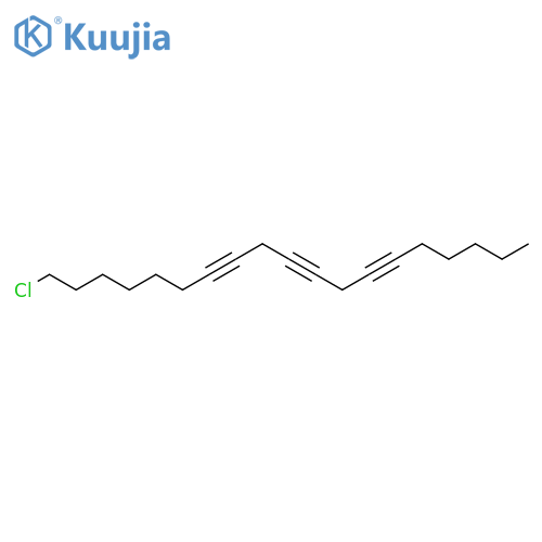 6,9,12-Nonadecatriyne, 19-chloro- structure