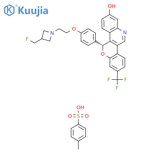 Imlunestrant tosylate structure