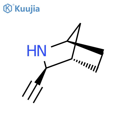 (1R,3S,4S)-3-ethynyl-2-azabicyclo[2.2.1]heptane structure