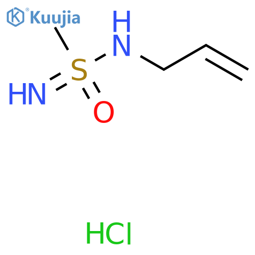 N-(Methylsulfonimidoyl)prop-2-en-1-amine;hydrochloride structure