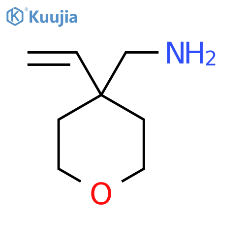 1-(4-Ethenyloxan-4-yl)methanamine structure