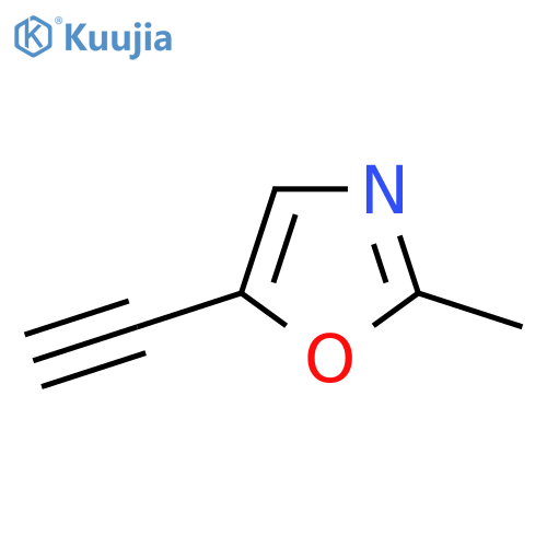 5-Ethynyl-2-methyl-1,3-oxazole structure