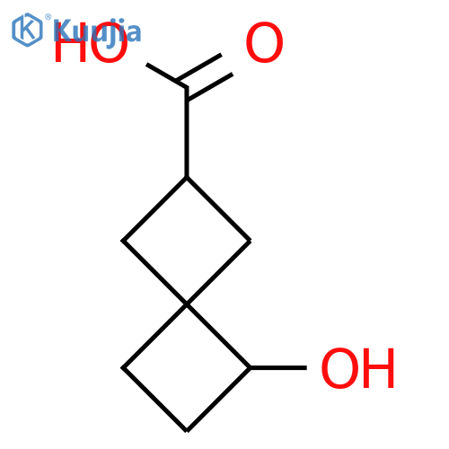5-Hydroxyspiro[3.3]heptane-2-carboxylic acid structure