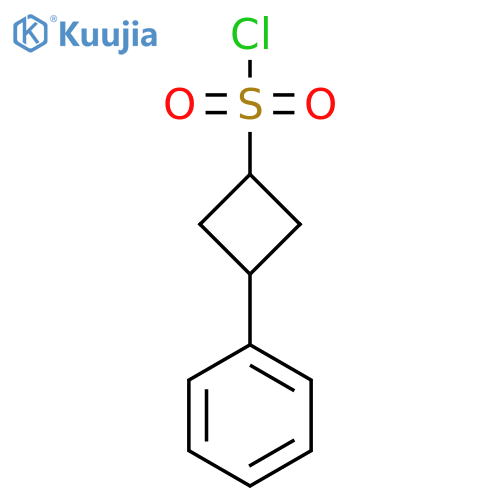 3-Phenylcyclobutane-1-sulfonyl chloride structure