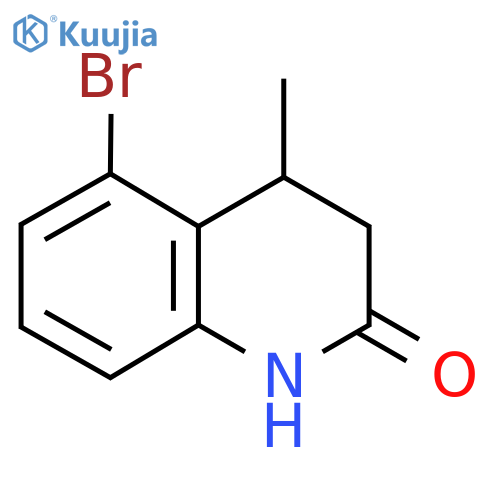 5-Bromo-4-methyl-3,4-dihydro-1H-quinolin-2-one structure
