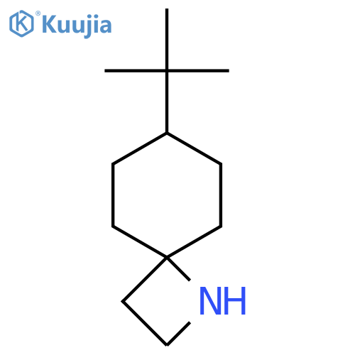 7-Tert-butyl-1-azaspiro[3.5]nonane structure