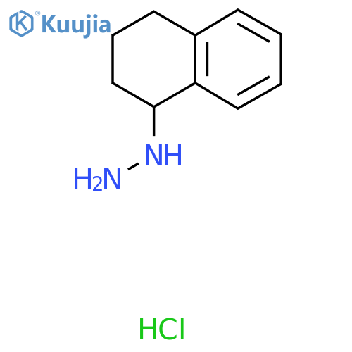 (1,2,3,4-Tetrahydronaphthalen-1-yl)hydrazine hydrochloride structure