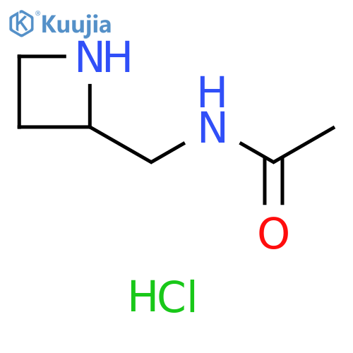 Acetamide, N-(2-azetidinylmethyl)-, hydrochloride (1:2) structure