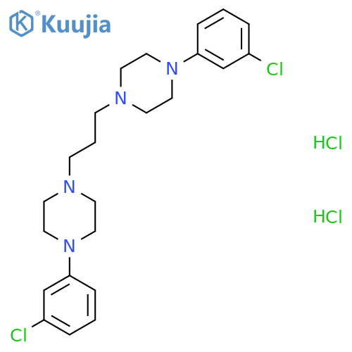 1,1'-(1,3-Propanediyl)bis4-(3-chlorophenyl)piperazine Dihydrochloride structure