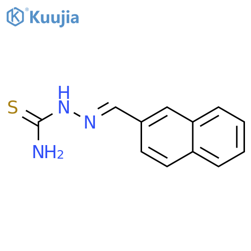 Hydrazinecarbothioamide,2-(2-naphthalenylmethylene)- structure