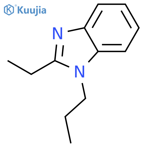2-ethyl-1-propyl-1H-1,3-benzodiazole structure