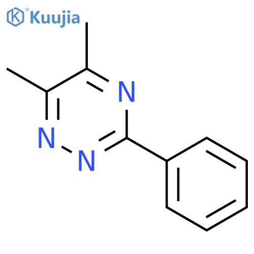 1,2,4-Triazine,5,6-dimethyl-3-phenyl- structure