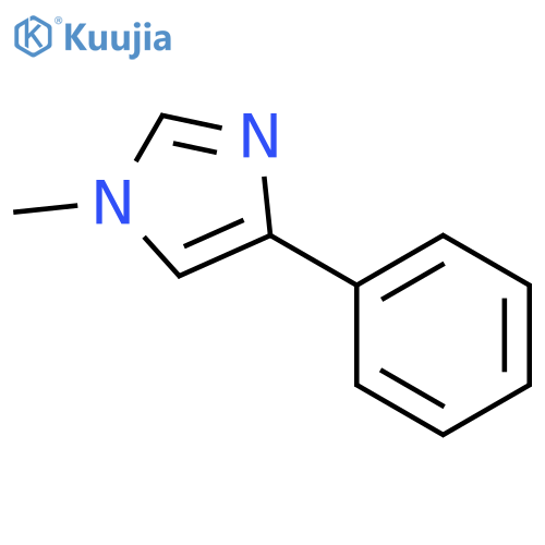 1-Methyl-4-phenyl-1H-imidazole structure