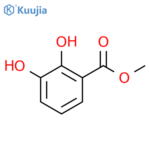 Methyl 2,3-dihydroxybenzoate structure