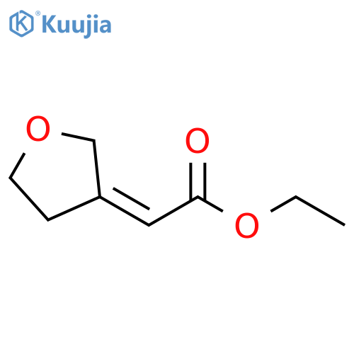 ethyl 2-(oxolan-3-ylidene)acetate structure
