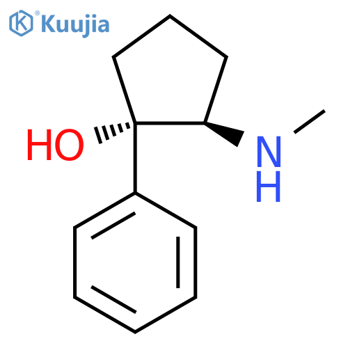 (1S,2R)-2-(methylamino)-1-phenylcyclopentan-1-ol structure