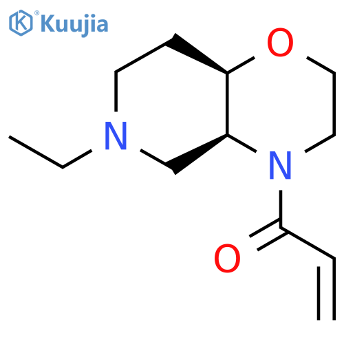 1-(4aS,8aR)-6-ethyl-octahydro-2H-pyrido4,3-b1,4oxazin-4-ylprop-2-en-1-one structure