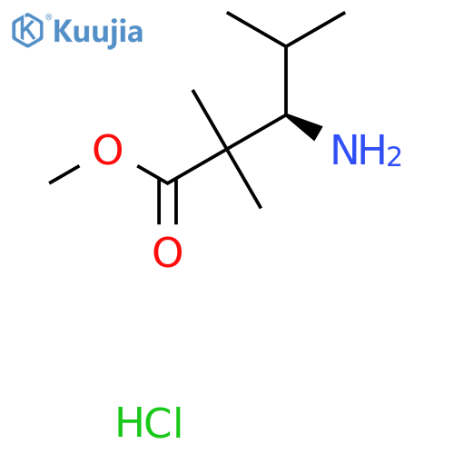 methyl (3R)-3-amino-2,2,4-trimethylpentanoate hydrochloride structure