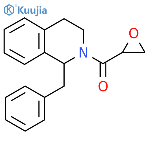 1-Benzyl-2-(oxirane-2-carbonyl)-1,2,3,4-tetrahydroisoquinoline structure