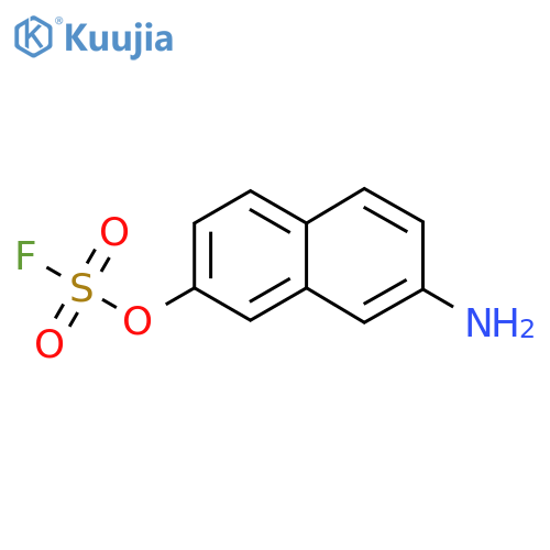 7-Aminonaphthalen-2-yl sulfurofluoridate structure