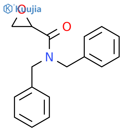 N,N-Dibenzyloxirane-2-carboxamide structure