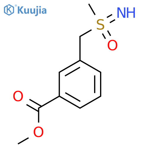 Methyl 3-[(methylsulfonimidoyl)methyl]benzoate structure
