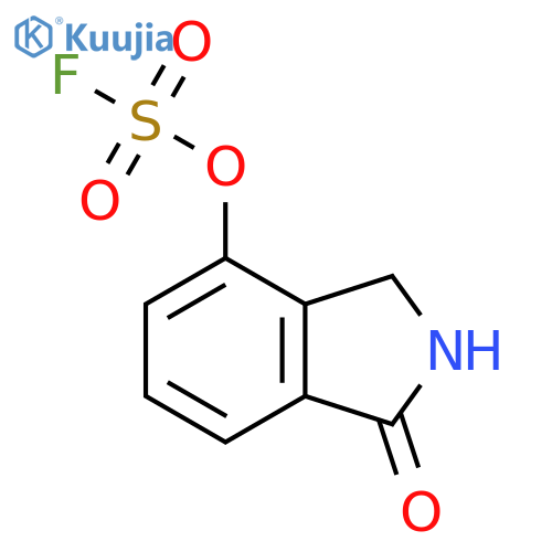 1-oxo-2,3-dihydro-1H-isoindol-4-yl sulfurofluoridate structure