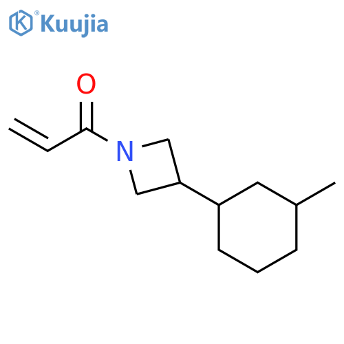 1-3-(3-methylcyclohexyl)azetidin-1-ylprop-2-en-1-one structure