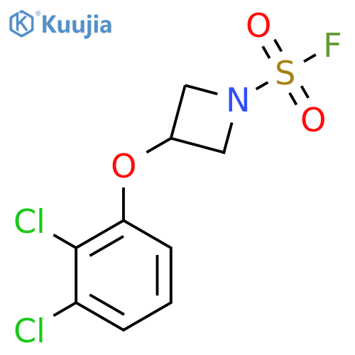 3-(2,3-dichlorophenoxy)azetidine-1-sulfonyl fluoride structure