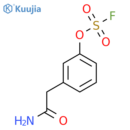 3-(Carbamoylmethyl)phenyl sulfurofluoridate structure