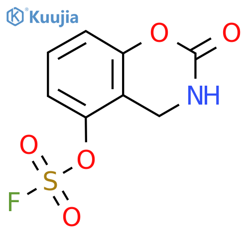 5-Fluorosulfonyloxy-2-oxo-3,4-dihydro-1,3-benzoxazine structure