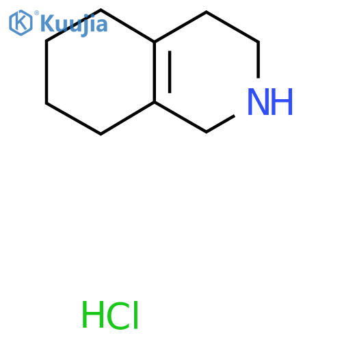 1,2,3,4,5,6,7,8-Octahydroisoquinoline;hydrochloride structure