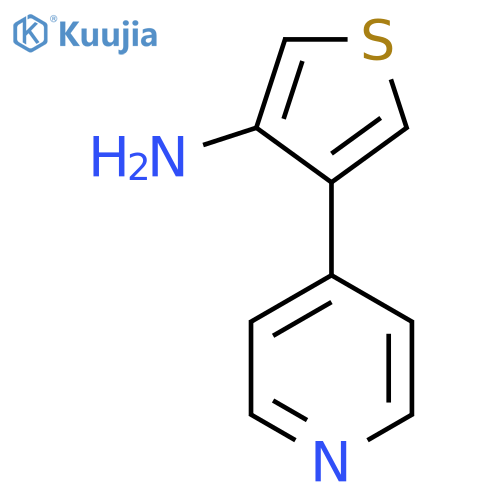 4-(Pyridin-4-yl)thiophen-3-amine structure