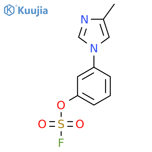1-(3-Fluorosulfonyloxyphenyl)-4-methylimidazole structure