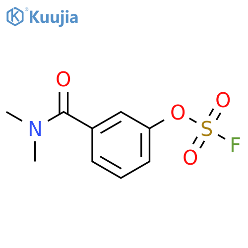 1-(Dimethylcarbamoyl)-3-fluorosulfonyloxybenzene structure