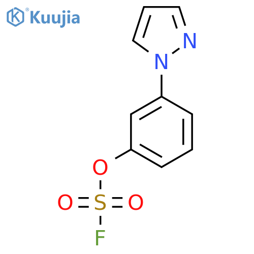 1-(3-Fluorosulfonyloxyphenyl)pyrazole structure
