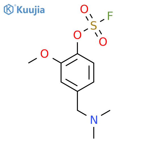 4-[(Dimethylamino)methyl]-2-methoxyphenyl fluoranesulfonate structure