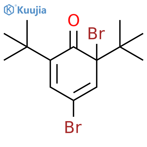 2,4-Cyclohexadien-1-one, 4,6-dibromo-2,6-bis(1,1-dimethylethyl)- structure