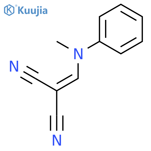 Propanedinitrile,2-[(methylphenylamino)methylene]- structure