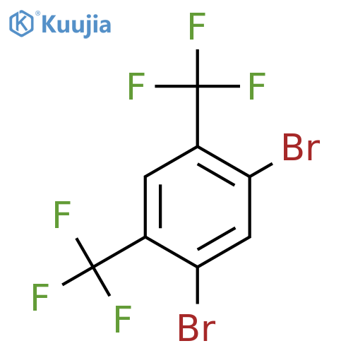 1,3-Bis(trifluoromethyl)-4,6-dibromobenzene structure
