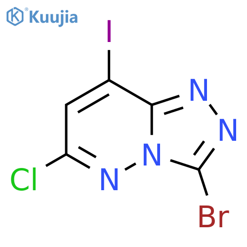 1,2,4-Triazolo[4,3-b]pyridazine, 3-bromo-6-chloro-8-iodo- structure