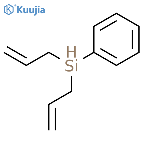 Silane, phenyldi-2-propenyl- structure