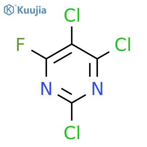 Pyrimidine, 2,4,5-trichloro-6-fluoro- structure