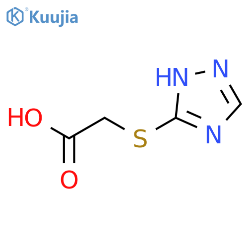 (4H-1,2,4-Triazol-3-ylsulfanyl)acetic Acid structure