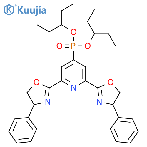 di(pentan-3-yl)-(S)-4-phenyl PHO-PYBOX structure