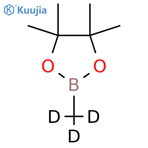 2-(2H3)methyl-4,4,5,5-tetramethyl-1,3,2-dioxaborolane structure